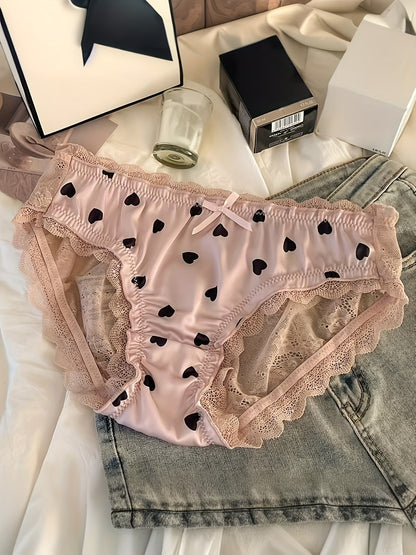 SilkLace Air Panties – Breathable Stretch Comfort with Semi-Sheer Elegance (PACK OF 3)