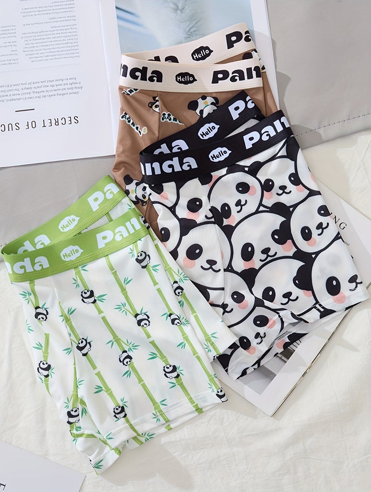 PandaFlex Premium Boxer Briefs – Ultra-Soft Breathable Stretch Comfort (PACK OF 3)