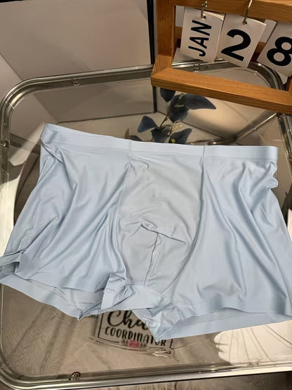 ZENVA™ Ice Silk Innerwear – Lightweight Breathable Boxer Shorts (PACK OF 3)