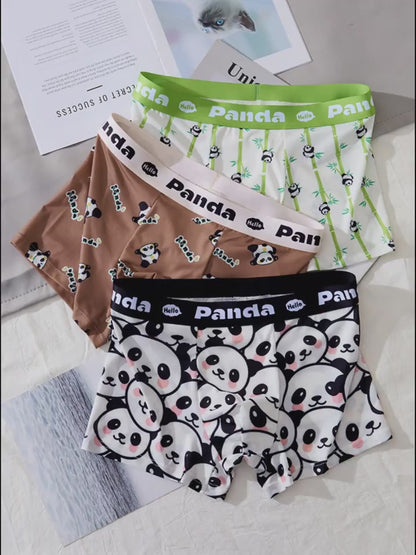 PandaFlex Premium Boxer Briefs – Ultra-Soft Breathable Stretch Comfort (PACK OF 3)