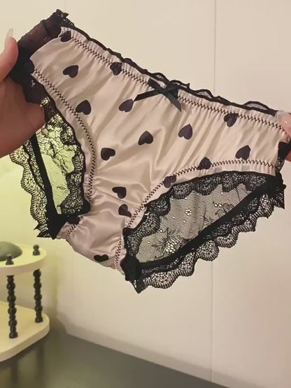 SilkLace Air Panties – Breathable Stretch Comfort with Semi-Sheer Elegance (PACK OF 3)