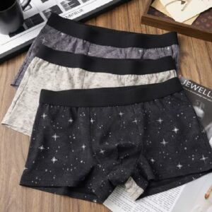 Midnight Galaxy Comfort Trunks – Ultra Soft Premium Innerwear | PACK OF 3