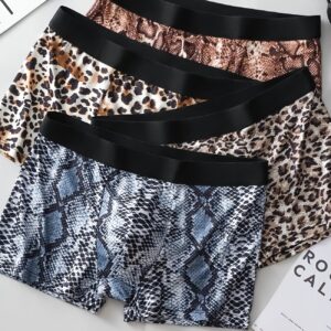 Men’s Premium Printed Briefs | Soft Stretch Fabric | Breathable Everyday Comfort | PACK OF 4